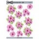 Flotte pink blomster, Quickies 3D ark